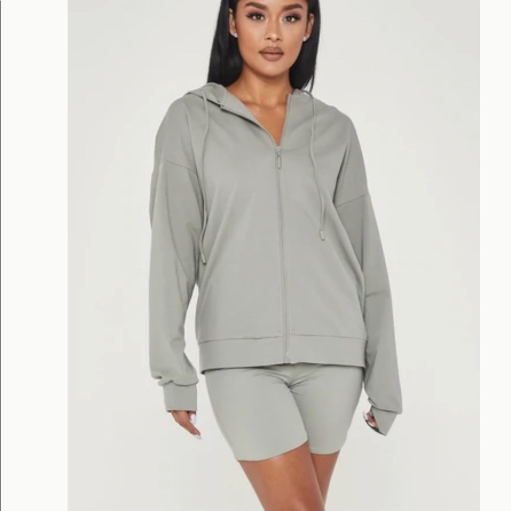 Meshki Sage Zip up